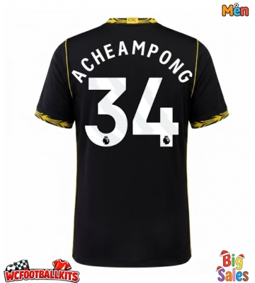 Chelsea Josh Acheampong #34 Replica Away Stadium Shirt 2026-27 Short Sleeve